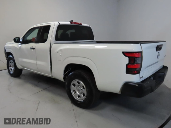 2024 Nissan Frontier S with VIN 1N6ED1CM3RN642238, listed as a Copart auction lot 44577095 with 2,233 mi miles and Salvage title. Bid and sale history available at DreamBid. Image 4.