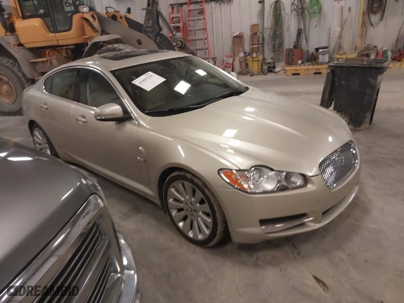 2009 Jaguar XF Premium Luxury with VIN SAJWA06B69HR04791, listed as a IAAI auction lot 41859289 with 97,647 mi miles. Bid and sale history available at carsss.com. Image 1.