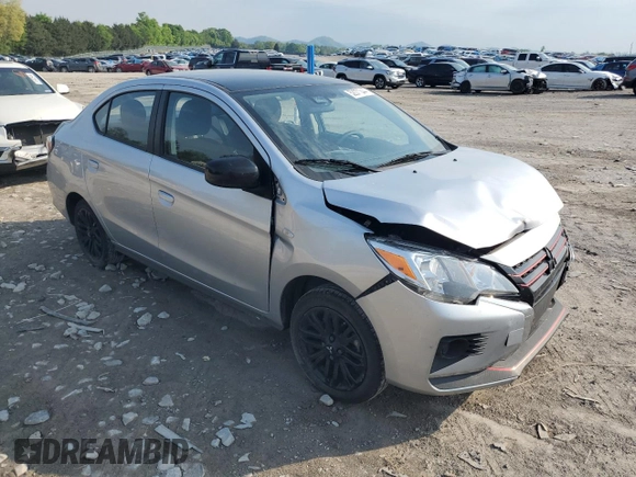 2023 Mitsubishi Mirage G4 ES with VIN ML32FUFJ1PHF00748, listed as a Copart auction lot 52071044 with 41,590 mi miles. Bid and sale history available at carsss.com. Image 4.