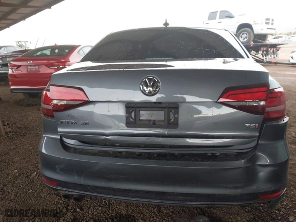 2018 Volkswagen Jetta 1.4T SE with VIN 3VWDB7AJXJM242592, listed as a IAAI auction lot 41200697 with 93,825 mi miles. Bid and sale history available at carsss.com. Image 16.