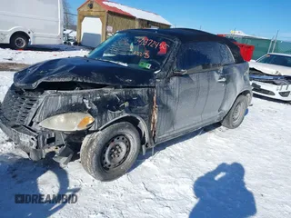 2005 Chrysler PT Cruiser with VIN 3C3EY45X85T329359, listed as a IAAI auction lot 41372450 with 104,219 mi miles. Bid and sale history available at carsss.com. Image 18.