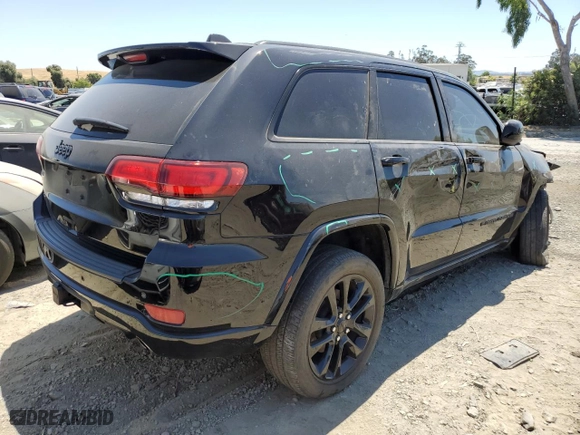 2022 Jeep Grand Cherokee WK Laredo E with VIN 1C4RJFAG4NC148340, listed as a Copart auction lot 62685594 with 59,743 mi miles and Salvage Title. Bid and sale history available at carsss.com. Image 3.
