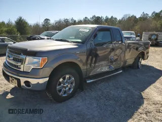 2014 Ford F-150 XL with VIN 1FTFX1ET3EKD72894, listed as a Copart auction lot 49184335 with 111,357 mi miles and Salvage title. Bid and sale history available at DreamBid. Image 1.