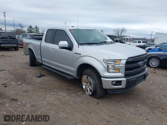 2015 Ford F-150 XLT with VIN 1FTFX1EF8FFA37652, listed as a IAAI auction lot 41514493 with 91,415 mi miles and . Bid and sale history available at DreamBid. Image 1.