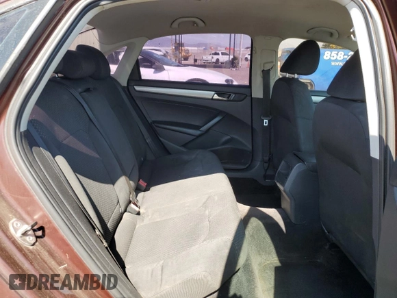 2012 Volkswagen Passat S с VIN 1VWAP7A30CC071068, выставлен на аукционе Copart как лот 62884925 с пробегом 121 858 миль миль и Чистый • Clean title. История ставок и продаж доступна на DreamBid. Изображение 10.