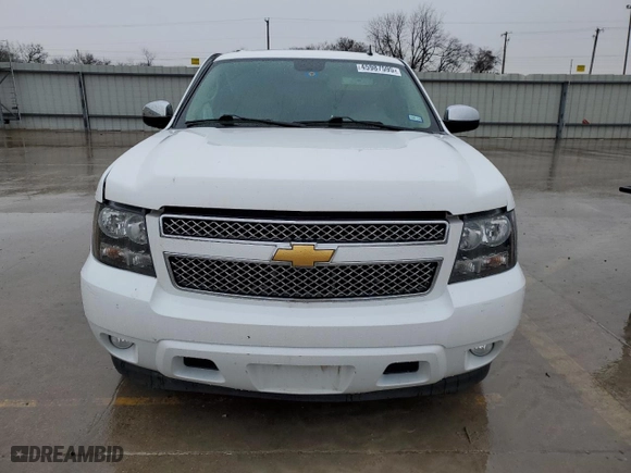2012 Chevrolet Suburban LTZ with VIN 1GNSCKE08CR301286, listed as a Copart auction lot 45987595 with 213,381 mi miles and Salvage Title. Bid and sale history available at carsss.com. Image 5.