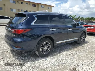 2020 Infiniti QX60 Luxe with VIN 5N1DL0MM9LC538281, listed as a Copart auction lot 65628914 with 130,337 mi miles and Non repairable. Bid and sale history available at DreamBid. Image 3.