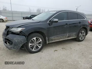 2018 Acura RDX Advance with VIN 5J8TB4H74JL800043, listed as a Copart auction lot 53386405 with 144,730 mi miles and Salvage title. Bid and sale history available at DreamBid. Image 1.