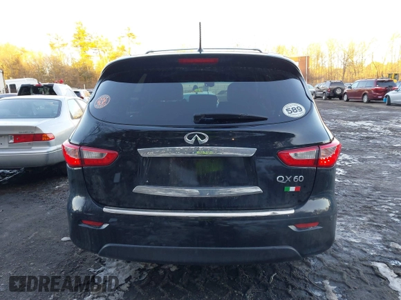 2015 Infiniti QX60 with VIN 5N1AL0MM2FC551977, listed as a IAAI auction lot 41574727 with 134,075 mi miles and . Bid and sale history available at DreamBid. Image 16.