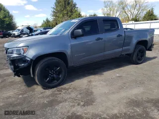 2021 Chevrolet Colorado 4WD Work Truck with VIN 1GCGTBEN4M1118526, listed as a Copart auction lot 52299895 with 70,015 mi miles and Salvage Title. Bid and sale history available at carsss.com. Image 1.