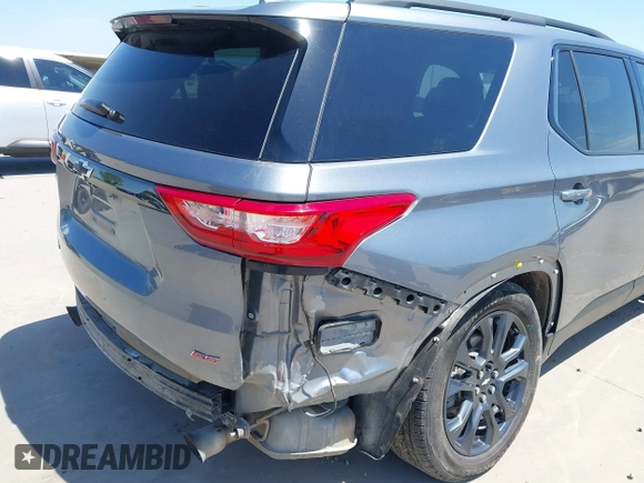 2020 Chevrolet Traverse RS with VIN 1GNERJKW0LJ267972, listed as a IAAI auction lot 42232129 with 163,182 mi miles and . Bid and sale history available at DreamBid. Image 21.
