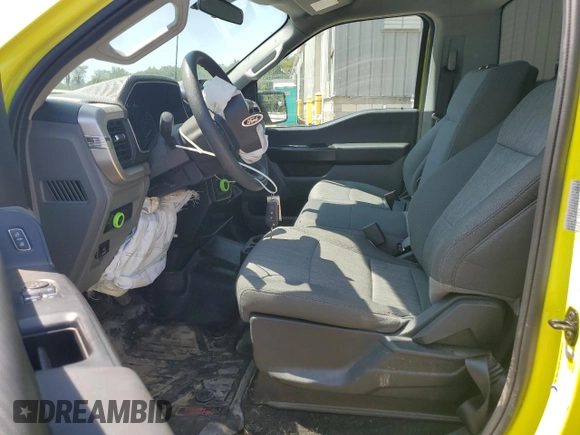 2022 Ford F-150 XL with VIN 1FTMF1EB3NKE01585, listed as a Copart auction lot 68897514 with 29,951 mi miles and Salvage title. Bid and sale history available at DreamBid. Image 7.