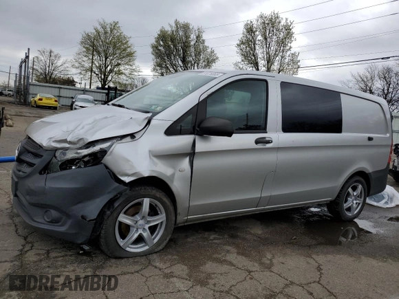 2018 Mercedes-Benz Metris Cargo with VIN WD3PG2EA0J3410329, listed as a Copart auction lot 51676065 with 104,670 mi miles and Salvage Title. Bid and sale history available at carsss.com. Image 1.