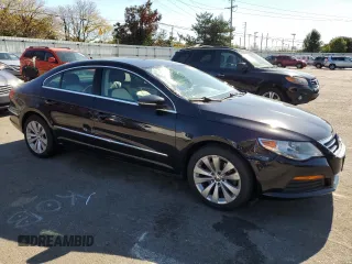 2012 Volkswagen CC Sport with VIN WVWMN7AN5CE502905, listed as a Copart auction lot 74659494 with 95,945 mi miles and Salvage Title. Bid and sale history available at carsss.com. Image 4.