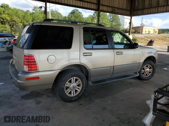 2002 Mercury Mountaineer Convenience with VIN 4M2ZU66E42UJ27065, listed as a Copart auction lot 73788994 with 268,471 mi miles and Salvage title. Bid and sale history available at DreamBid. Image 3.
