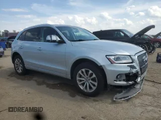 2013 Audi Q5 Premium Plus with VIN WA1LFAFP5DA042177, listed as a Copart auction lot 59809615 with 103,071 mi miles and Salvage title. Bid and sale history available at DreamBid. Image 4.