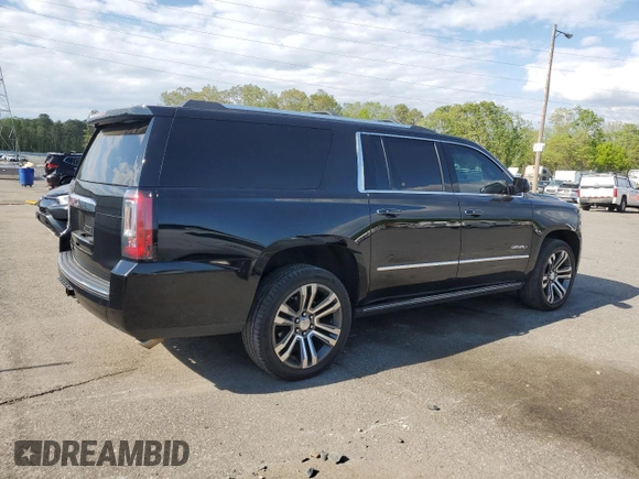 2019 GMC Yukon XL Denali with VIN 1GKS2HKJ5KR114327, listed as a Copart auction lot 55536375 with 55,390 mi miles and Clean Title. Bid and sale history available at DreamBid. Image 3.