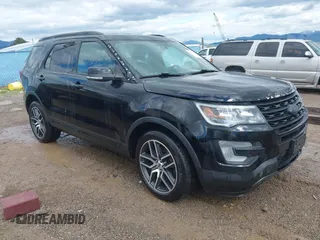 2017 Ford Explorer Sport with VIN 1FM5K8GT2HGC05395, listed as a IAAI auction lot 41358254 with 64,282 mi miles and . Bid and sale history available at carsss.com. Image 1.