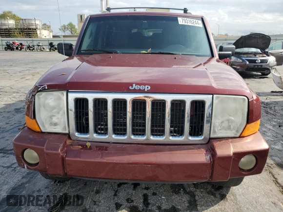 2009 Jeep Commander Sport with VIN 1J8HH48K29C514896, listed as a Copart auction lot 79316244 with 232,761 mi miles and Clean title. Bid and sale history available at DreamBid. Image 5.