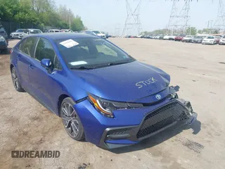 2020 Toyota Corolla SE with VIN JTDS4RCE0LJ017288, listed as a IAAI auction lot 42096008 with 23,129 mi miles and . Bid and sale history available at DreamBid. Image 17.