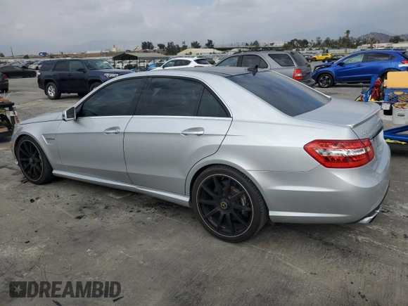 2010 Mercedes-Benz E 63 AMG with VIN WDDHF7HB4AA098600, listed as a Copart auction lot 76931744 with 147,853 mi miles and Clean title. Bid and sale history available at DreamBid. Image 2.