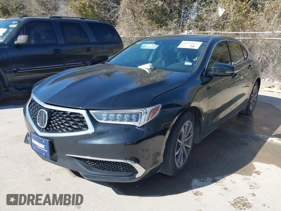2020 Acura TLX with VIN 19UUB1F31LA014363, listed as a IAAI auction lot 41410621 with 44,122 mi miles. Bid and sale history available at carsss.com. Image 17.