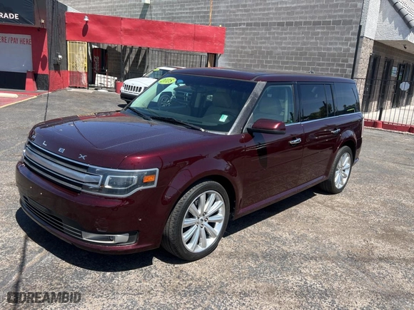 2018 Ford Flex Limited EcoBoost with VIN 2FMHK6DT9JBA21106, listed as a Copart auction lot 53553245 with 111,575 mi miles and Clean Title. Bid and sale history available at carsss.com. Image 2.
