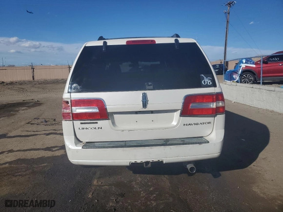2012 Lincoln Navigator with VIN 5LMJJ2H56CEL08366, listed as a Copart auction lot 46356665 with 202,615 mi miles and Salvage Title. Bid and sale history available at carsss.com. Image 6.