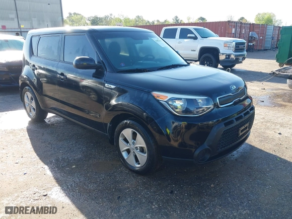 2015 Kia Soul with VIN KNDJN2A23F7760635, listed as a IAAI auction lot 41852314 with 91,052 mi miles. Bid and sale history available at carsss.com. Image 1.