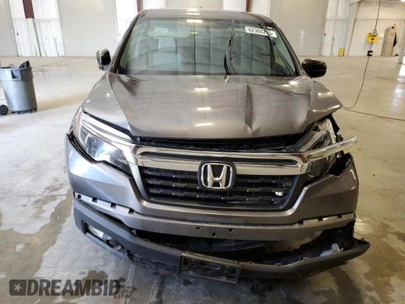 2017 Honda Ridgeline Sport+ with VIN 5FPYK3F25HB020157, listed as a Copart auction lot 62360275 with Not provided miles and Salvage title. Bid and sale history available at DreamBid. Image 5.