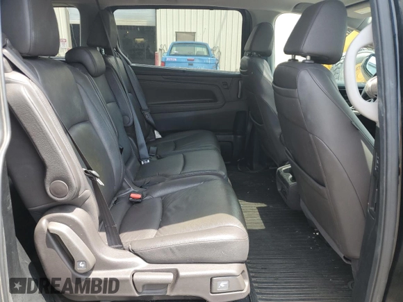 2018 Honda Odyssey Elite with VIN 5FNRL6H92JB050180, listed as a Copart auction lot 60478375 with 104,776 mi miles and Salvage title. Bid and sale history available at DreamBid. Image 11.