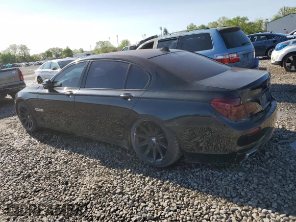 2010 BMW 7 Series 750Li xDrive with VIN WBAKC8C57AC431230, listed as a Copart auction lot 55294635 with 109,822 mi miles and Clean Title. Bid and sale history available at DreamBid. Image 2.