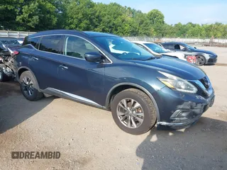 2018 Nissan Murano SV with VIN 5N1AZ2MH4JN125721, listed as a IAAI auction lot 42717668 with 143,575 mi miles and . Bid and sale history available at DreamBid. Image 1.