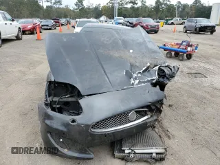 2013 Jaguar XK with VIN SAJWA4FB0DLB51078, listed as a Copart auction lot 82687264 with 0 mi miles and Salvage Title. Bid and sale history available at carsss.com. Image 5.
