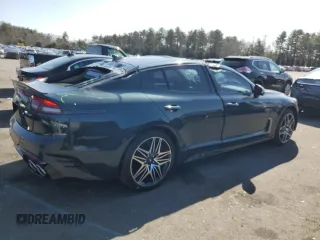 2023 Kia Stinger GT2 with VIN KNAE55LC3P6122804, listed as a Copart auction lot 48933335 with 17,495 mi miles and Salvage Title. Bid and sale history available at DreamBid. Image 3.