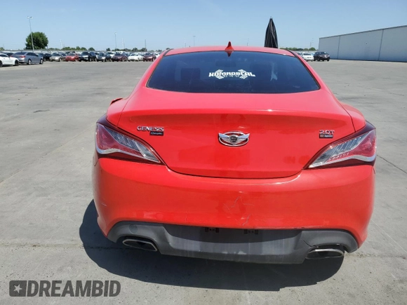 2013 Hyundai Genesis Coupe Premium z VIN KMHHT6KD7DU112883, wystawiony jako Copart lot #57590735 z przebiegiem 104 226 mil mil oraz Szkody całkowita. Historia ofert i sprzedaży dostępna na DreamBid. Obrazek 6.