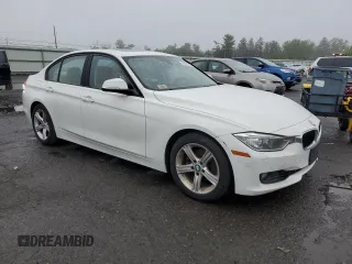 2014 BMW 3 Series 328i with VIN WBA3C1C50EK116423, listed as a Copart auction lot 61422515 with 166,006 mi miles and Salvage title. Bid and sale history available at DreamBid. Image 4.