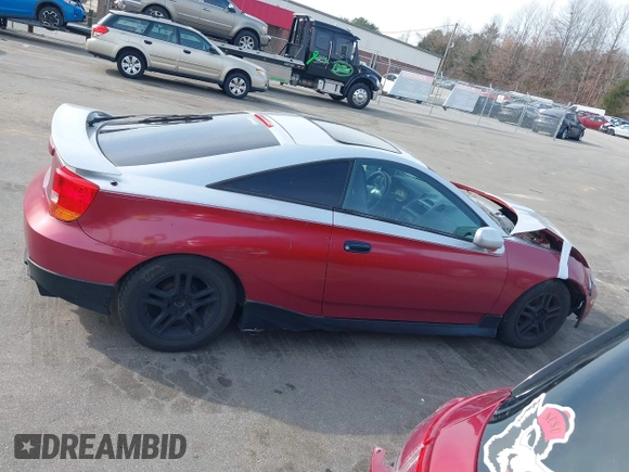 2000 Toyota Celica GT with VIN JTDDR32T5Y0016240, listed as a IAAI auction lot 41783204 with 224,889 mi miles and . Bid and sale history available at DreamBid. Image 13.