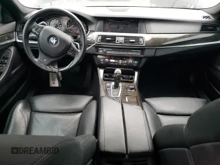2013 BMW 5 Series 550i xDrive with VIN WBAFU9C53DDY70914, listed as a Copart auction lot 43546435 with 144,165 mi miles and Salvage Title. Bid and sale history available at carsss.com. Image 8.