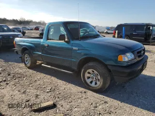 2004 Mazda B-Series 2WD Truck with VIN 4F4YR12D74TM06237, listed as a Copart auction lot 88998615 with 139,820 mi miles and Salvage Title. Bid and sale history available at carsss.com. Image 4.