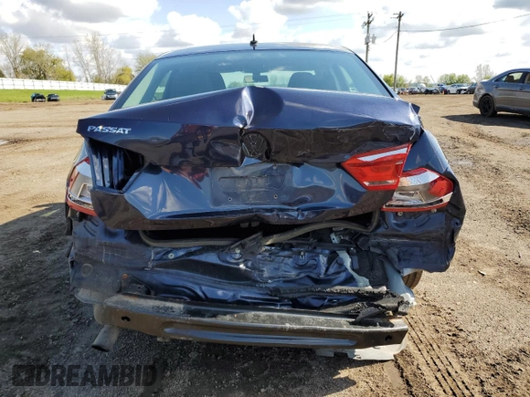 2012 Volkswagen Passat S with VIN 1VWAP7A32CC071038, listed as a Copart auction lot 55637315 with 79,935 mi miles and Clean title. Bid and sale history available at DreamBid. Image 6.