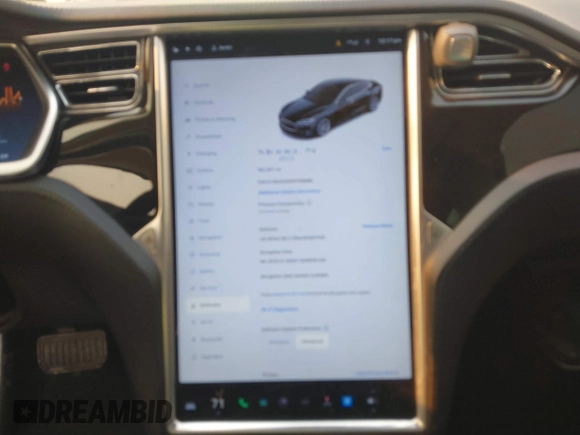 2013 Tesla Model S with VIN 5YJSA1CN3DFP06986, listed as a IAAI auction lot 41271801 with 150,307 mi miles and . Bid and sale history available at DreamBid. Image 18.