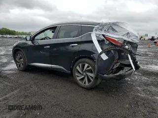 2015 Nissan Murano SL with VIN 5N1AZ2MH4FN282852, listed as a Copart auction lot 57940755 with 127,582 mi miles and Salvage title. Bid and sale history available at DreamBid. Image 2.