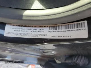 2017 Maserati Ghibli S Q4 z VIN ZAM57RTL4H1223560, wystawiony jako Copart lot #45456255 z przebiegiem 90 507 mil mil oraz Szkody całkowita. Historia ofert i sprzedaży dostępna na DreamBid. Obrazek 15.