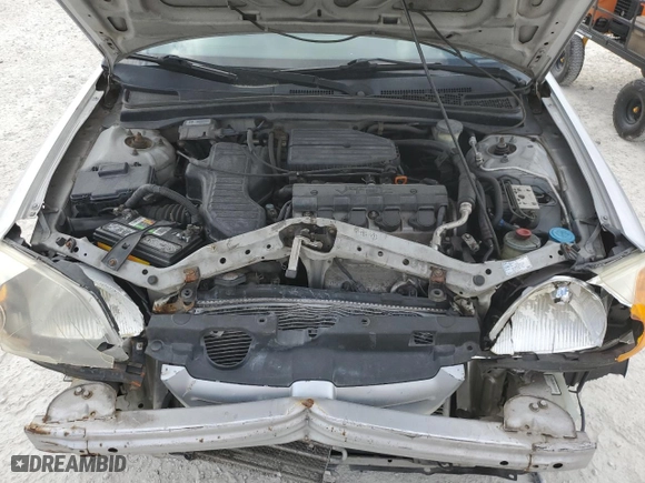 2001 Honda Civic EX with VIN 1HGEM22921L106985, listed as a Copart auction lot 49196115 with 150,748 mi miles and Salvage Title. Bid and sale history available at carsss.com. Image 11.