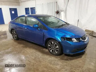2013 Honda Civic EX with VIN 19XFB2F81DE201772, listed as a Copart auction lot 51998265 with 140,912 mi miles and Salvage Title. Bid and sale history available at DreamBid. Image 4.