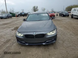 2013 BMW 3 Series 335i xDrive with VIN WBA3B9C59DF586989, listed as a Copart auction lot 52756845 with 120,785 mi miles and Salvage Title. Bid and sale history available at carsss.com. Image 5.