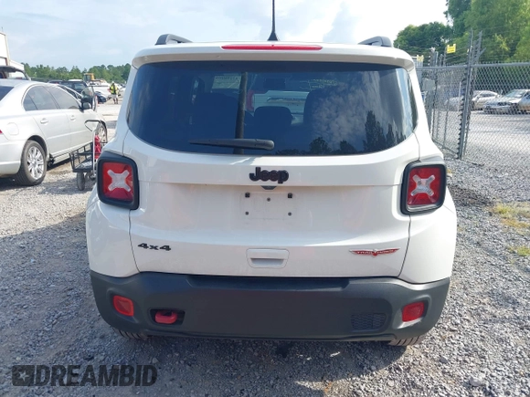 2023 Jeep Renegade Trailhawk with VIN ZACNJDC18PPP66512, listed as a IAAI auction lot 42608005 with 39,351 mi miles and . Bid and sale history available at DreamBid. Image 16.
