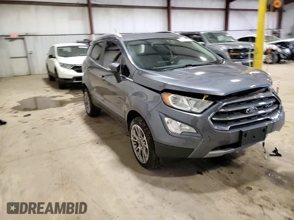 2018 Ford EcoSport Titanium z VIN MAJ6P1WL3JC247791, wystawiony jako Copart lot #46107425 z przebiegiem 54 459 mil mil oraz Szkoda całkowita • Salvage title. Historia ofert i sprzedaży dostępna na DreamBid. Obrazek 15.