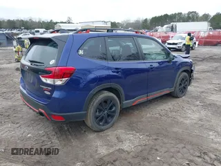 2024 Subaru Forester Sport with VIN JF2SKAEC8RH403364, listed as a IAAI auction lot 41845550 with 33,114 mi miles. Bid and sale history available at carsss.com. Image 4.